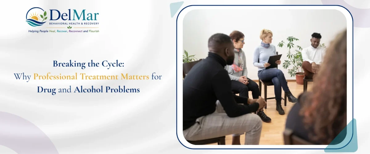 Breaking the Cycle Why Professional Treatment Matters for Drug and Alcohol Problems 1